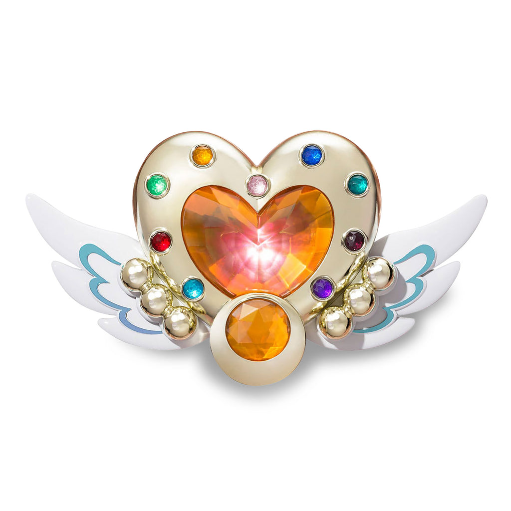 Produktbild Sailor Moon - Cosmos Eternal Moon Verwandlungsbrosche mit Licht- und Soundeffekten