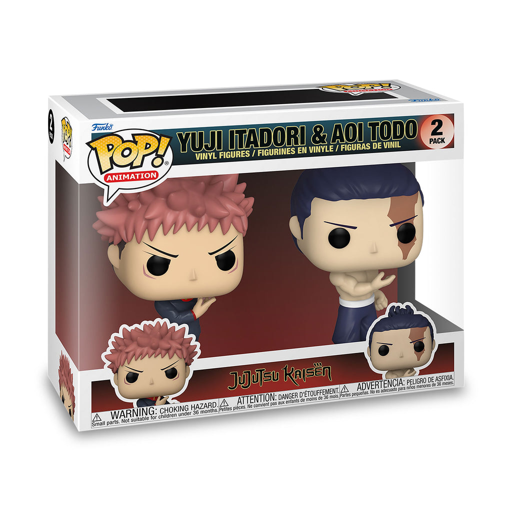 Jujutsu Kaisen - Itadori & Todo Funko Pop Figuren-Set