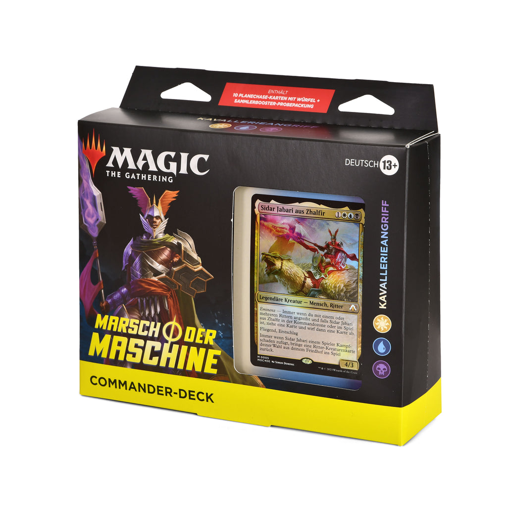 Product image March of the Machine Cavalry Charge Commander Deck - Magic The Gathering