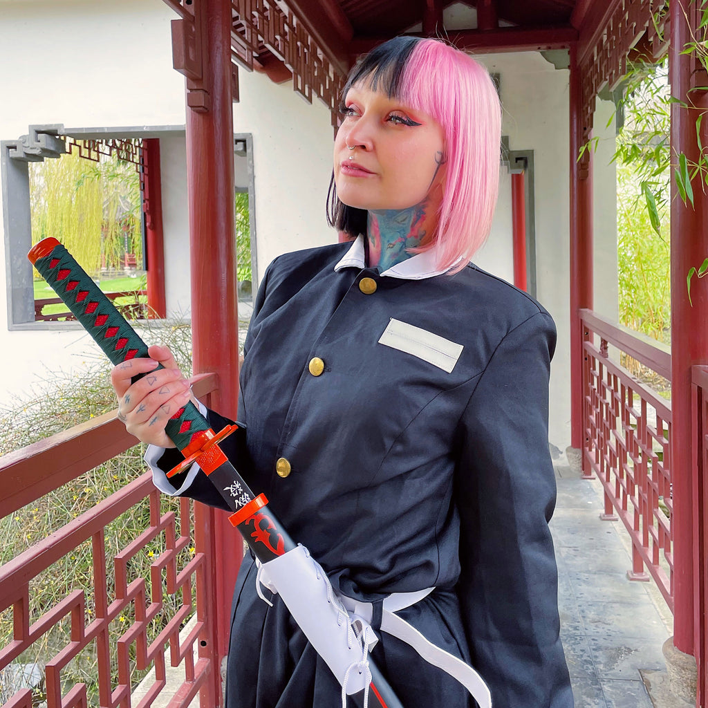 Produktbild Shinobu Hashira Katana Replik mit Saya für Demon Slayer Fans