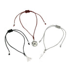 Produktbild Harry Potter - Armbänder mit Anhänger 3er Set