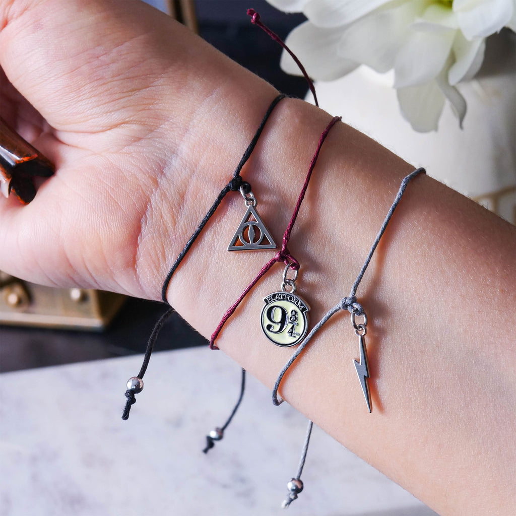 Produktbild Harry Potter - Armbänder mit Anhänger 3er Set