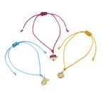 Produktbild Harry Potter - Armbänder 3er Set mit Anhänger