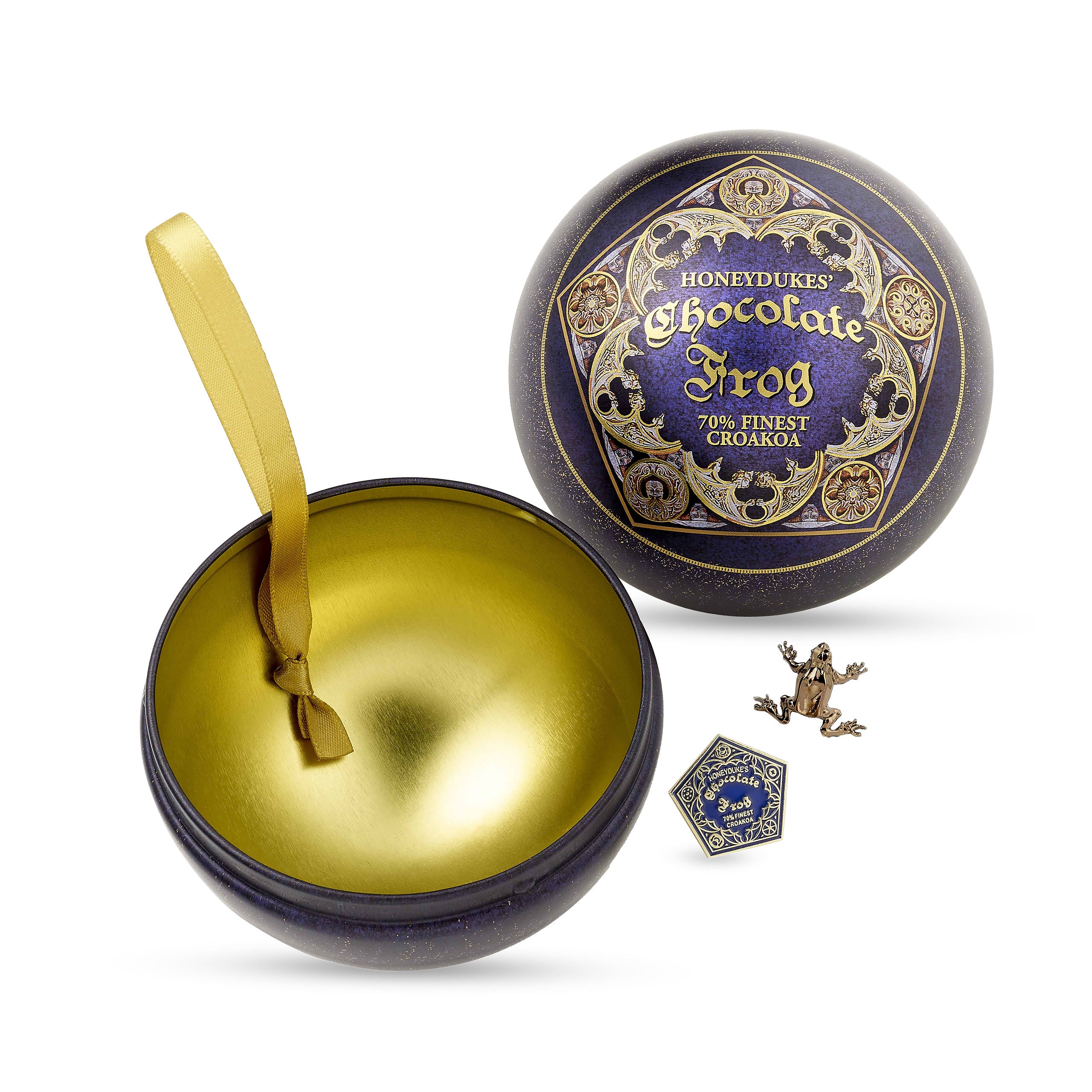 Produktbild Harry Potter - Schokofrosch Weihnachtskugel mit Pins