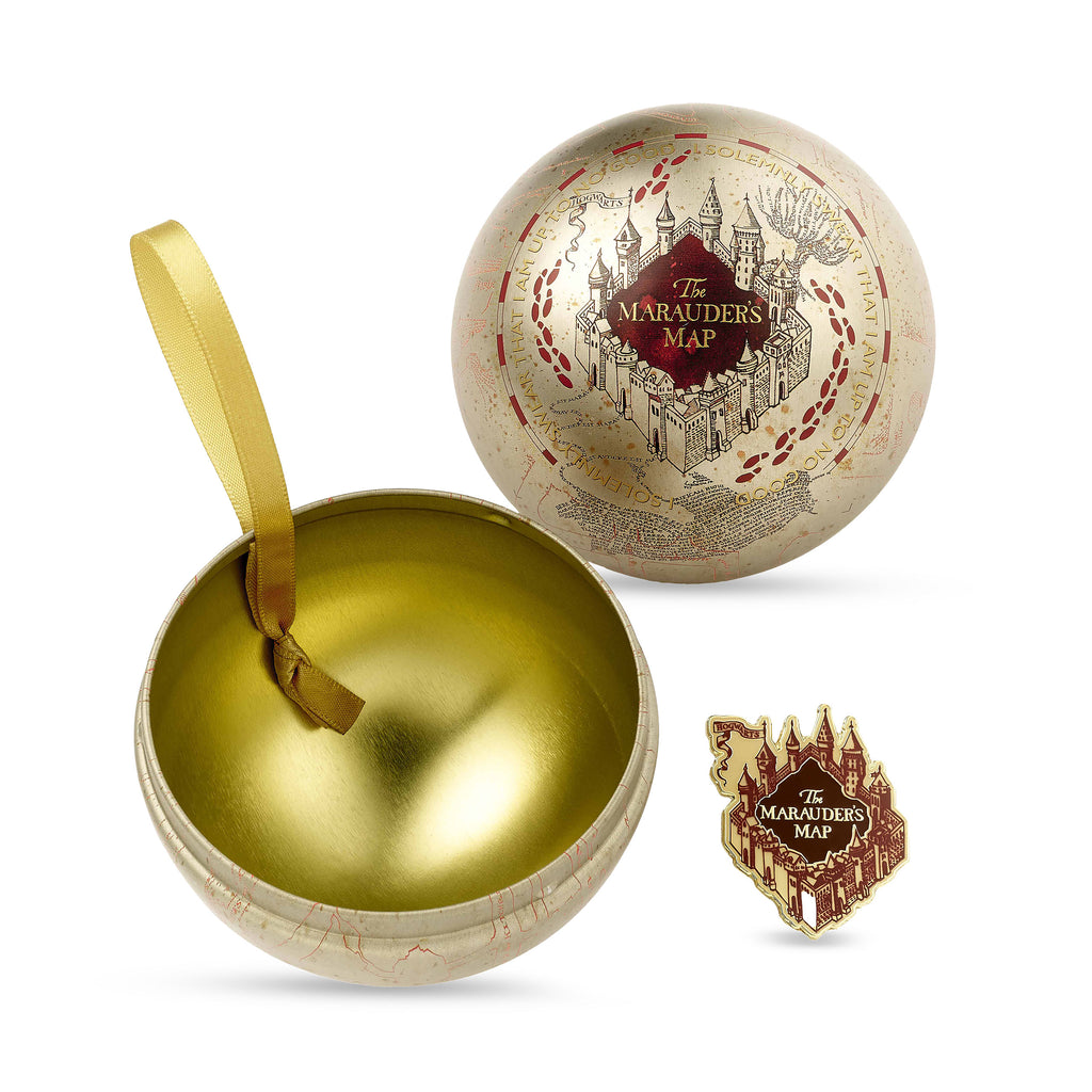 Produktbild Harry Potter - Karte des Rumtreibers Weihnachtskugel mit Pin