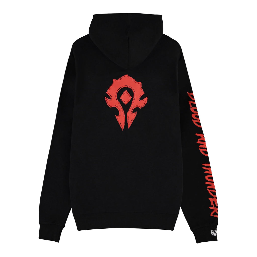 Product image World of Warcraft - Blood & Thunder Horde Logo Hoodie Black
