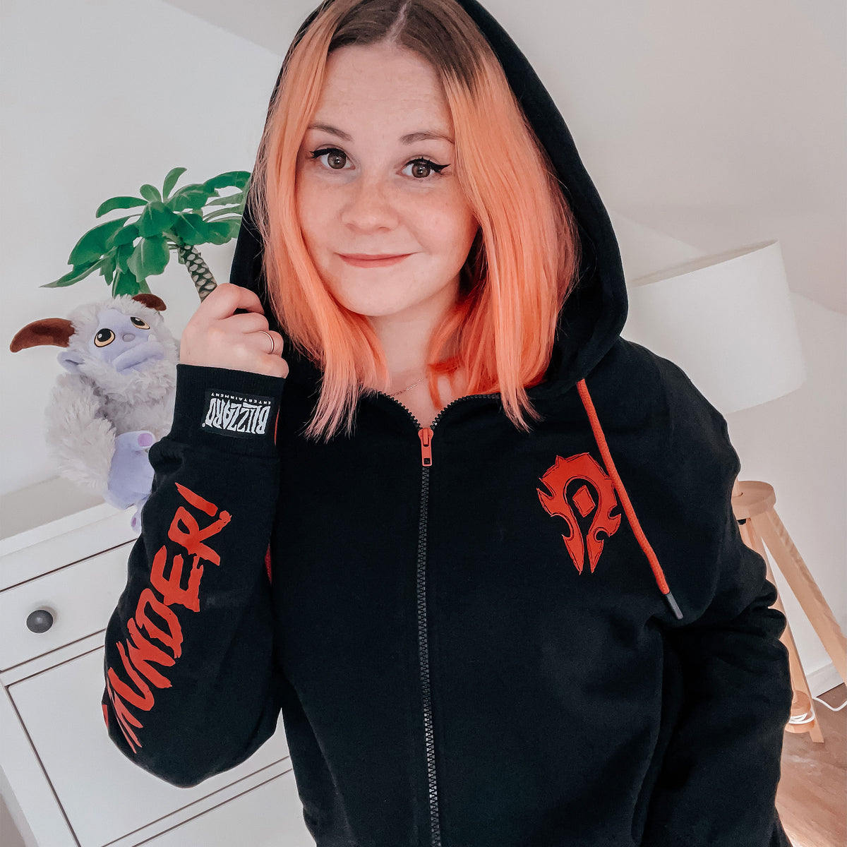 Product image World of Warcraft - Blood & Thunder Horde Logo Hoodie Black
