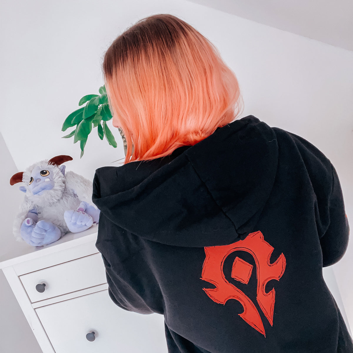 Product image World of Warcraft - Blood & Thunder Horde Logo Hoodie Black