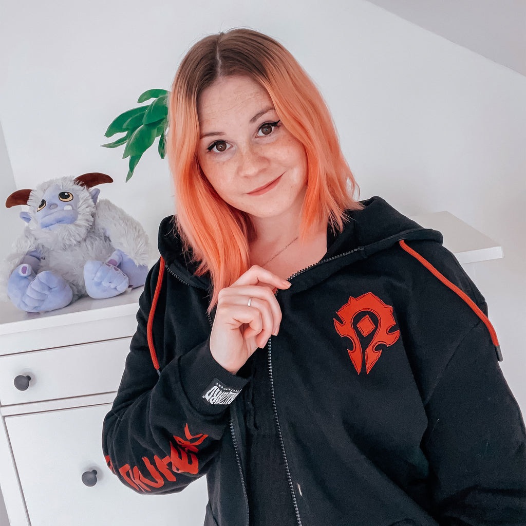 Product image World of Warcraft - Blood & Thunder Horde Logo Hoodie Black