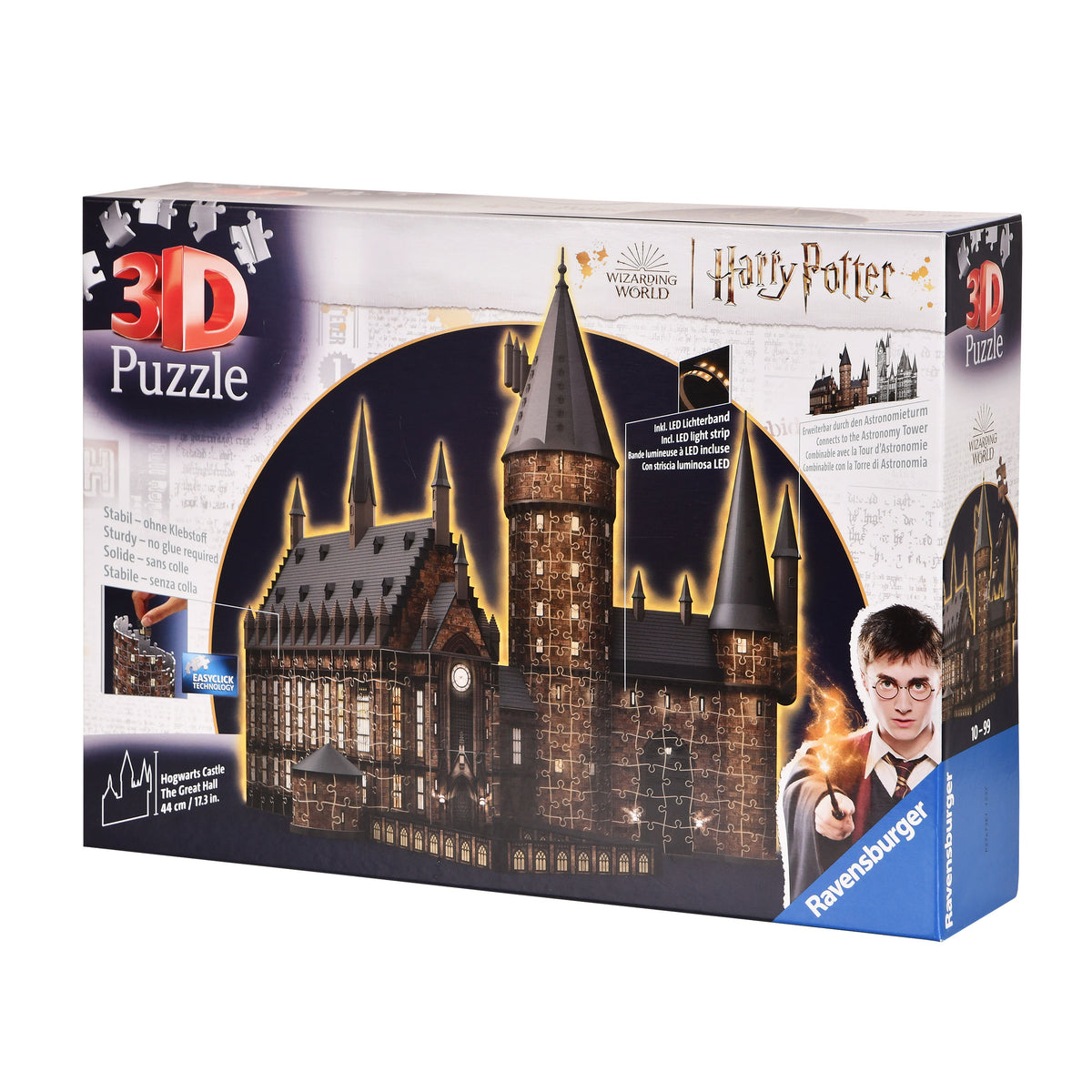 Produktbild Hogwarts Schloss Die Große Halle 3D Puzzle mit Beleuchtung - Harry Potter