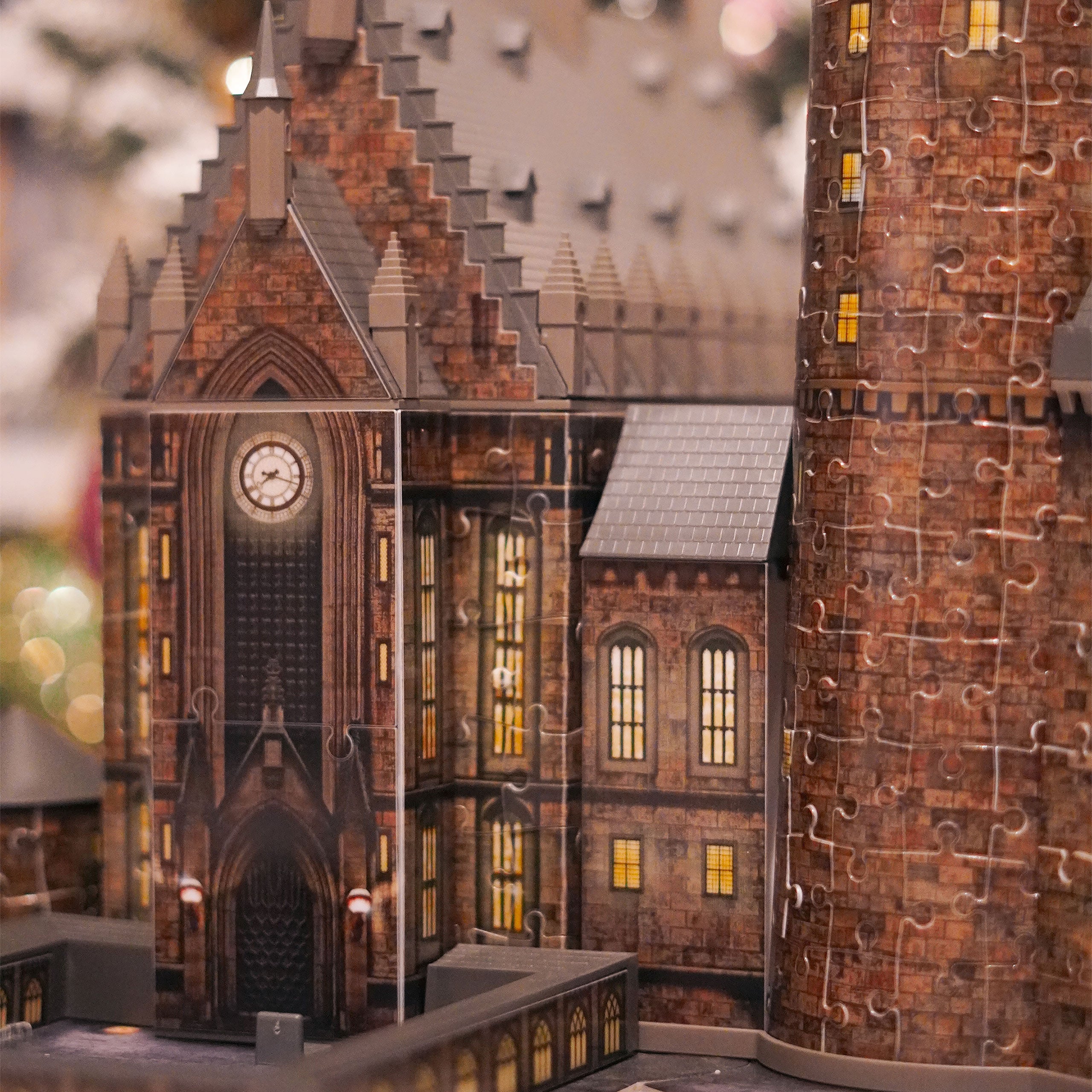 Produktbild Hogwarts Schloss Die Große Halle 3D Puzzle mit Beleuchtung - Harry Potter