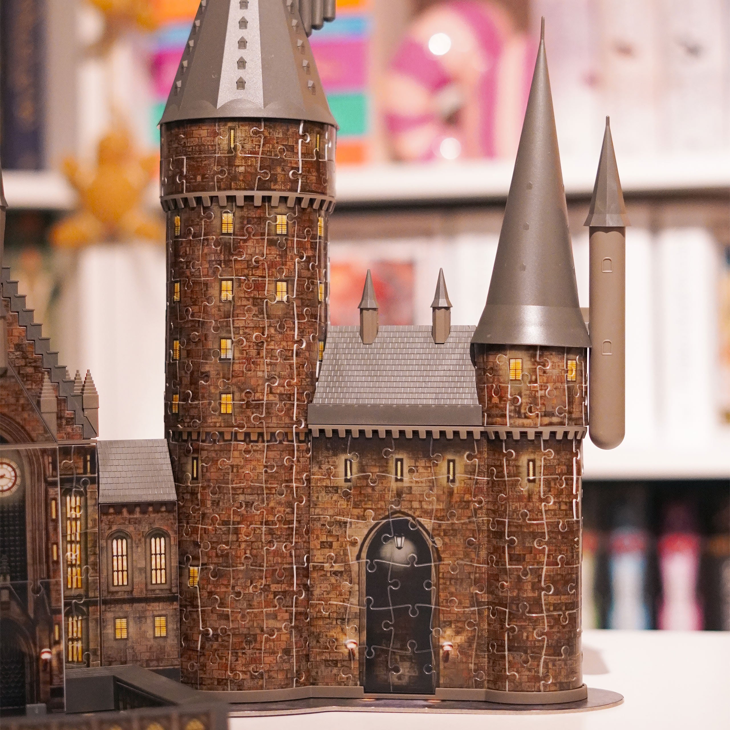 Produktbild Hogwarts Schloss Die Große Halle 3D Puzzle mit Beleuchtung - Harry Potter