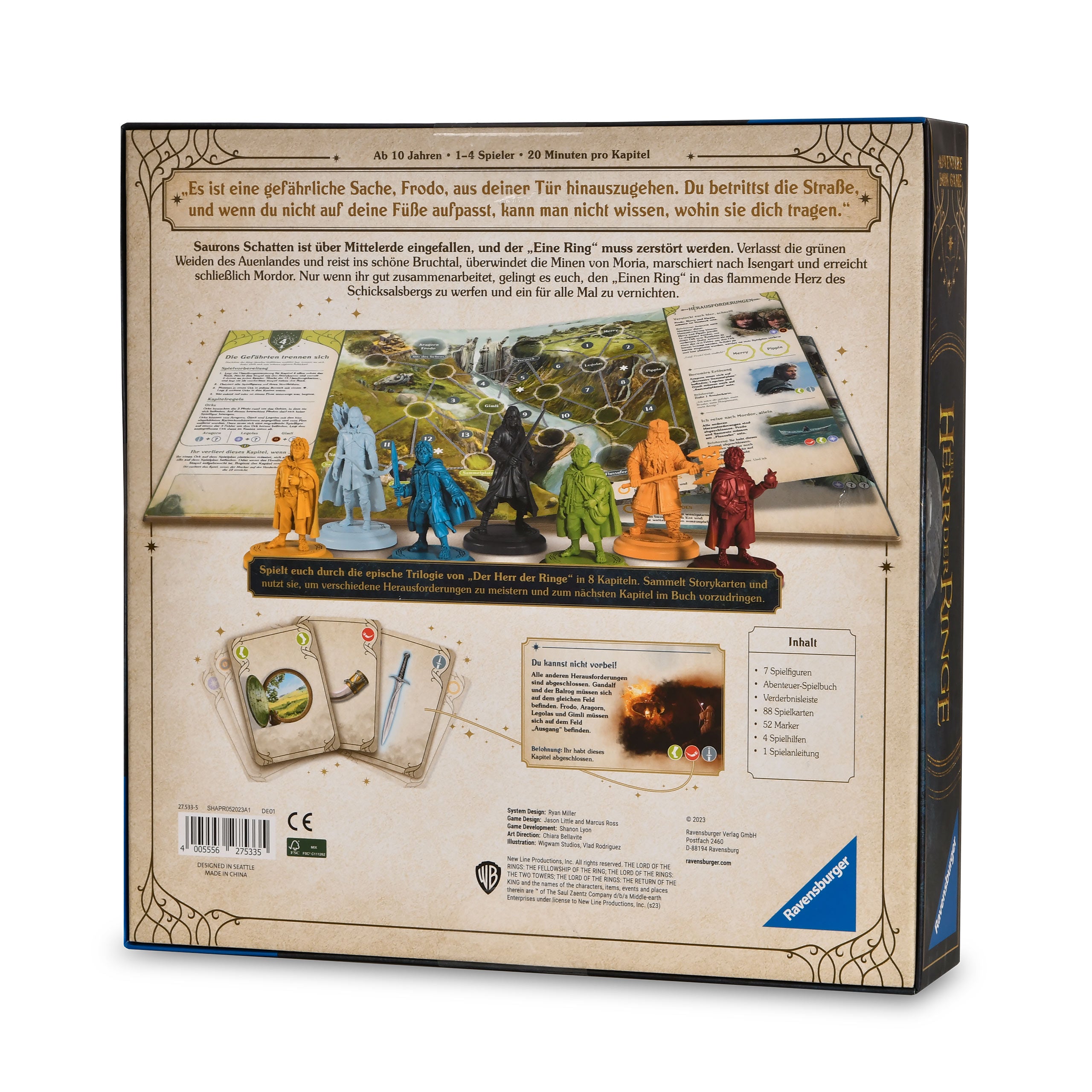 Produktbild Der Herr der Ringe - Adventure Book Strategiespiel