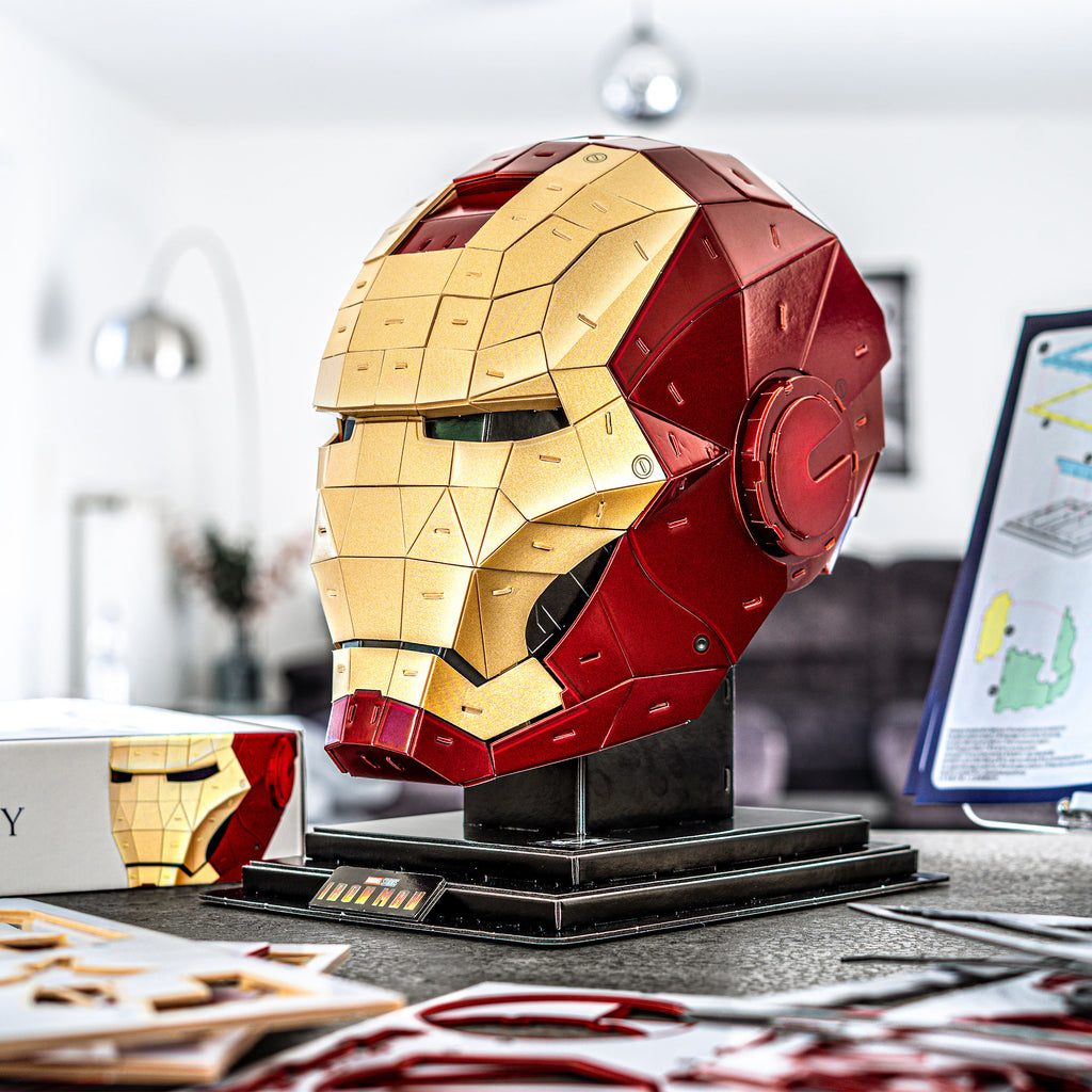 Produktbild Iron Man - Helm 4D Build Modell Bausatz