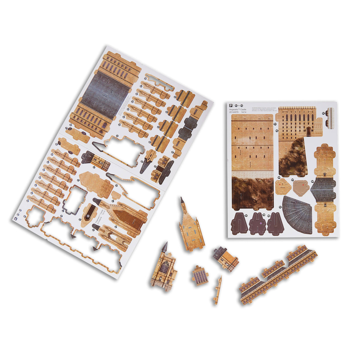 Produktbild Hogwarts Schloss 4D Build Modell Bausatz - Harry Potter