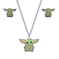 Produktbild Grogu Kette mit Ohrstecker - Star Wars The Mandalorian
