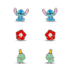 Produktbild Lilo & Stitch - Ohrstecker 3er Set in Geschenkbox