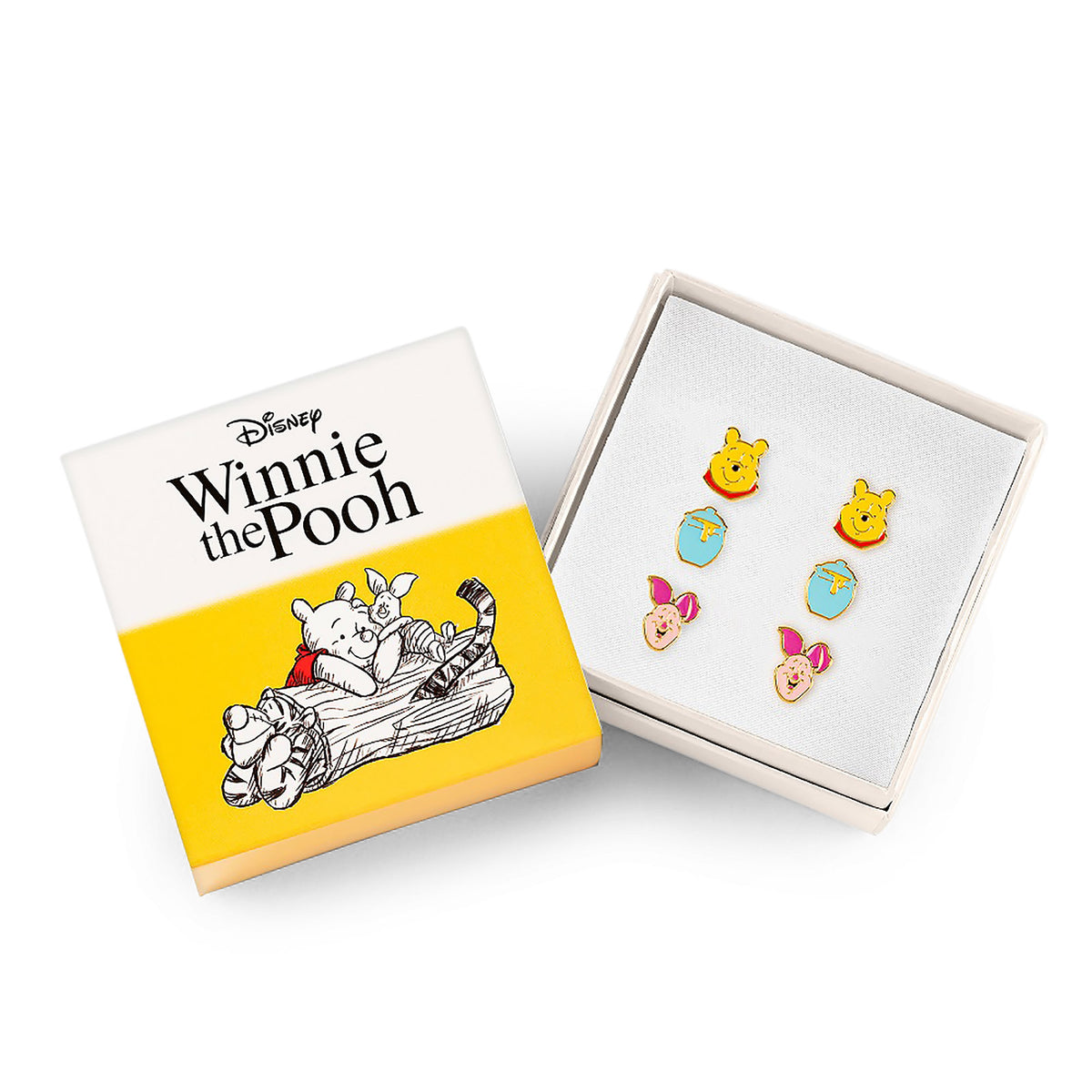 Produktbild Winnie Puuh - Ohrstecker 3er Set in Geschenkbox