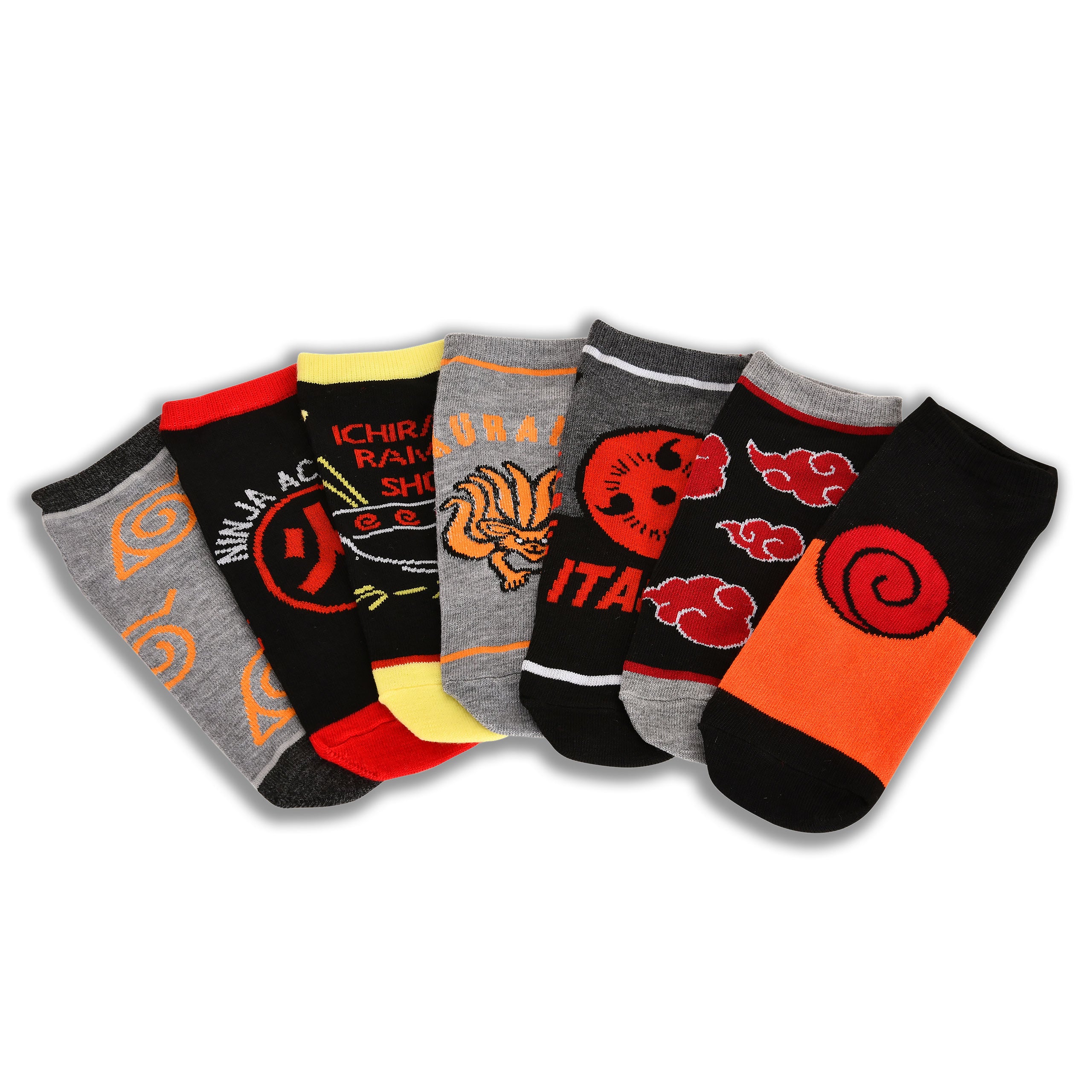 Produktbild Naruto Shippuden - Icons Socken 7er Set