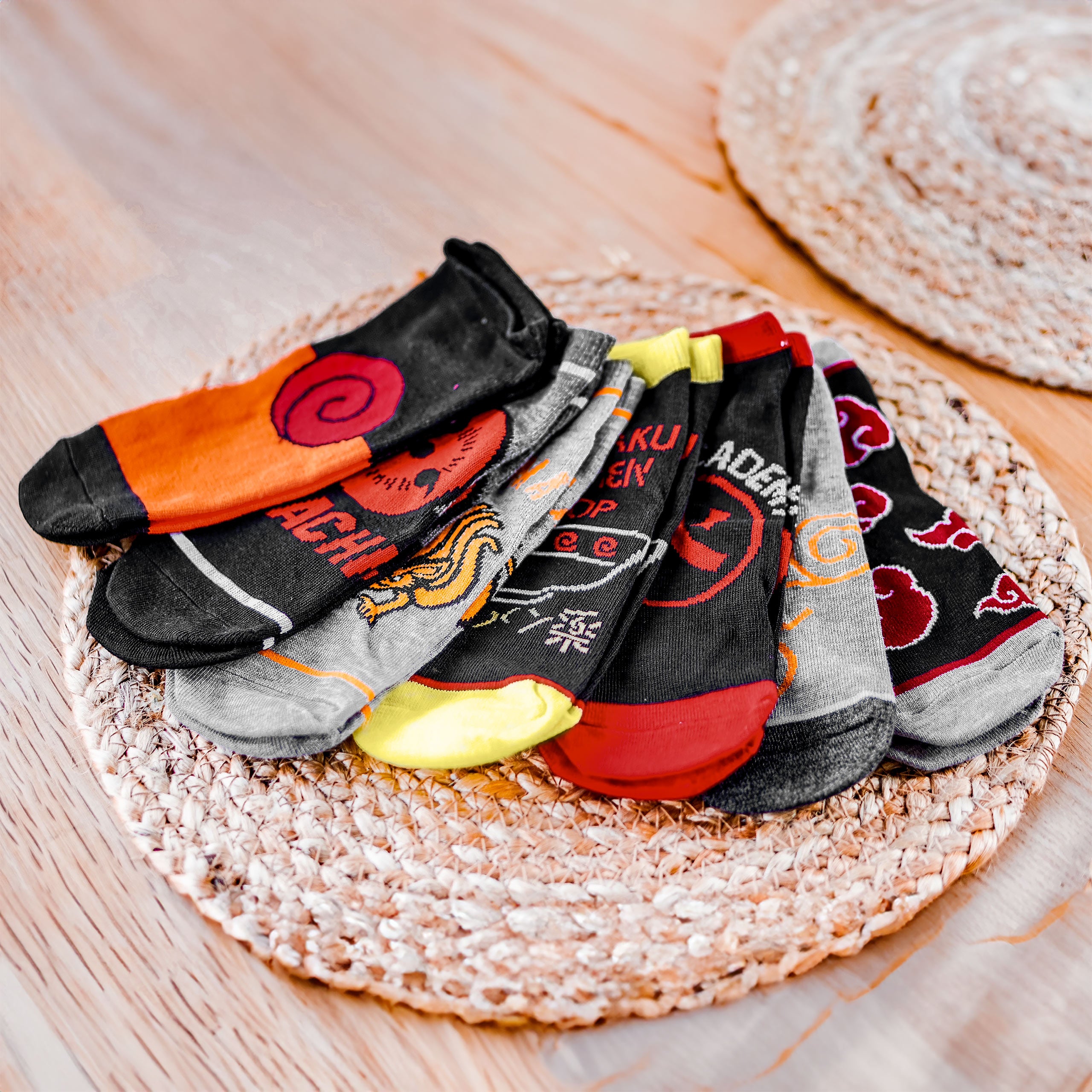 Produktbild Naruto Shippuden - Icons Socken 7er Set