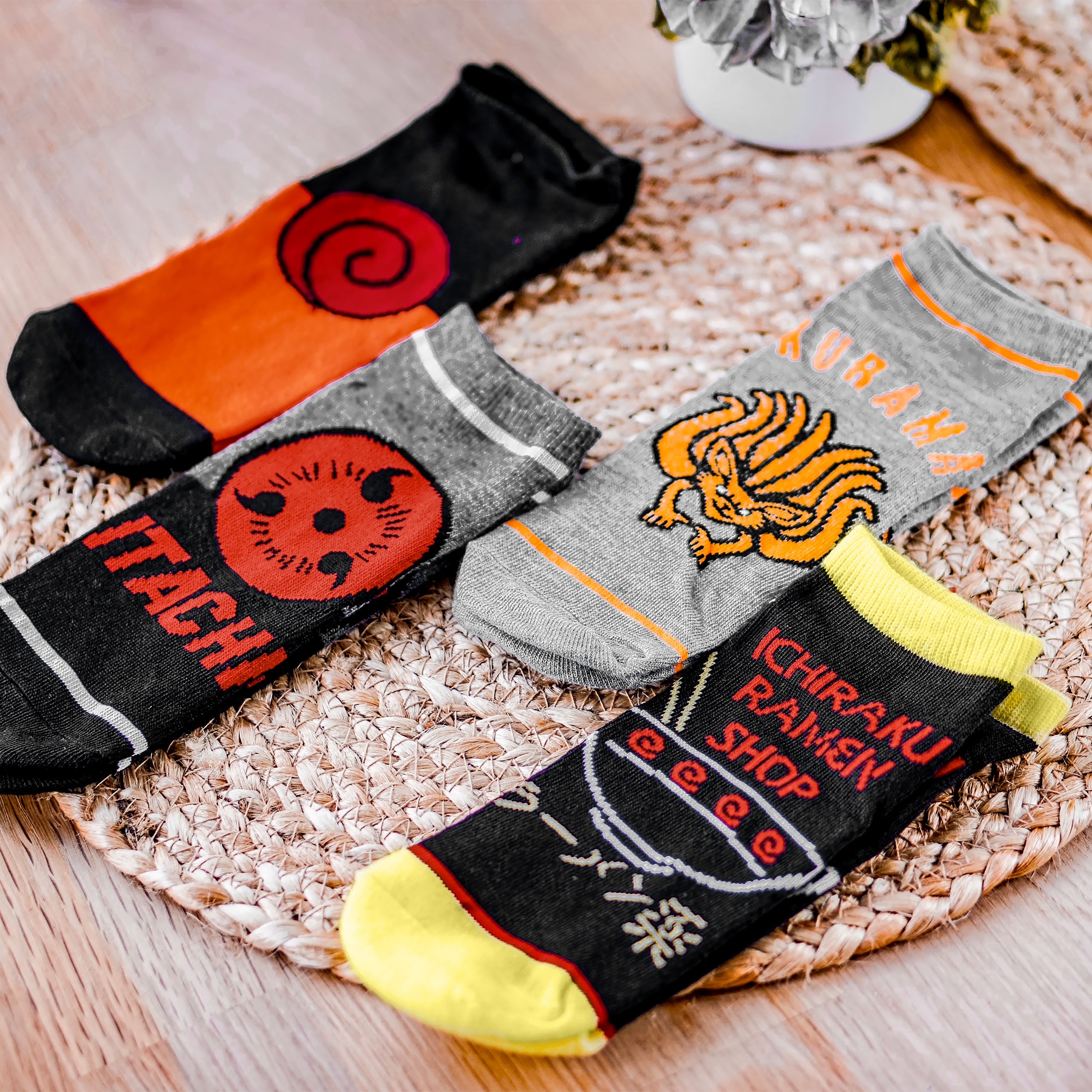 Produktbild Naruto Shippuden - Icons Socken 7er Set