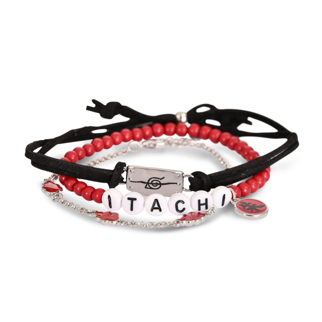 Produktbild Naruto Shippuden - Akatsuki Armbänder 3er Set