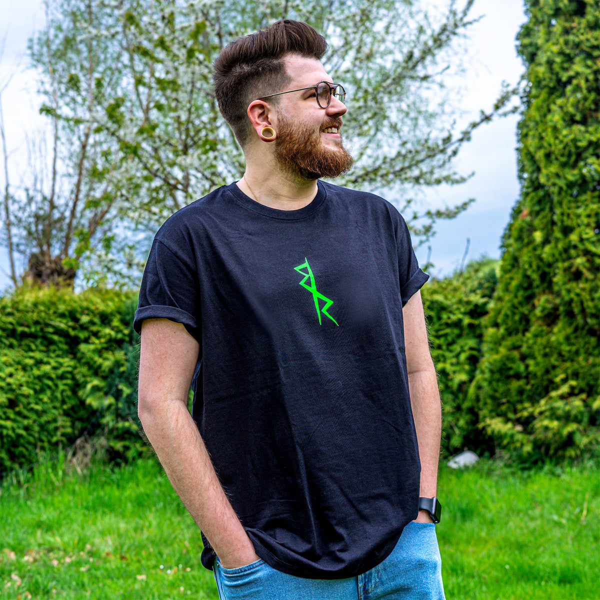 Produktbild Cyberpunk Edgerunners - Rebecca Neon T-Shirt schwarz
