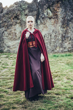 Produktbild Mittelalter Umhang Elinor rot