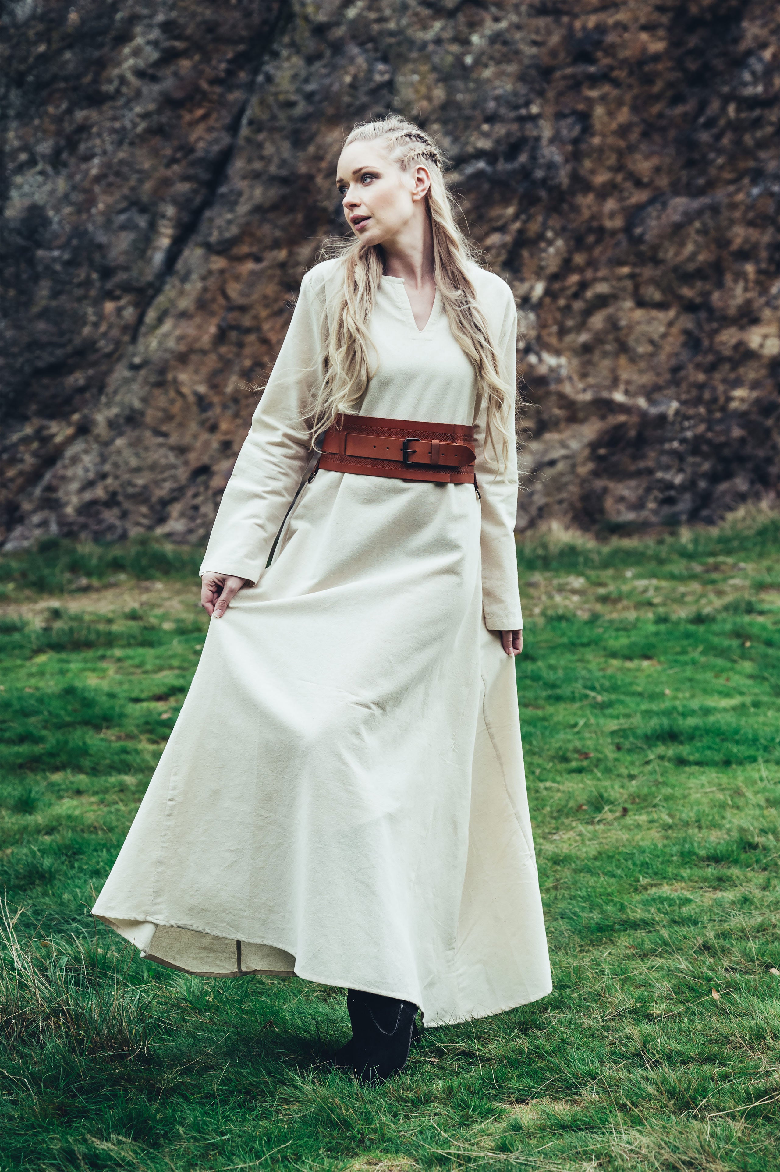 Produktbild Mittelalter Unterkleid Valdis beige