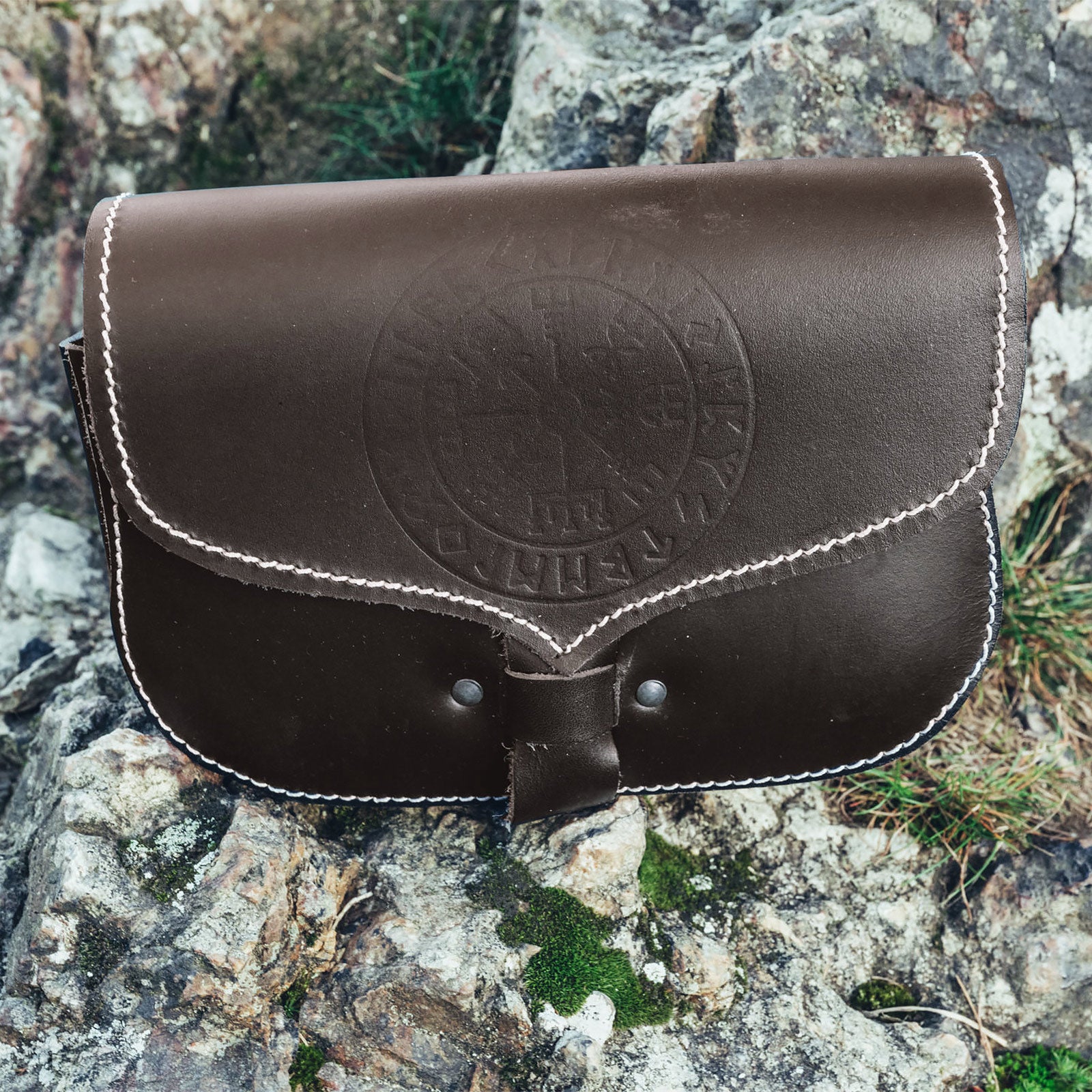 Produktbild Mittelalter Gürteltasche Folkvar braun