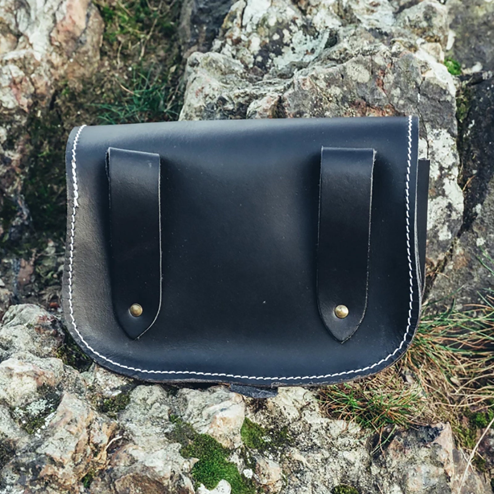 Produktbild Mittelalter Gürteltasche Hulda schwarz
