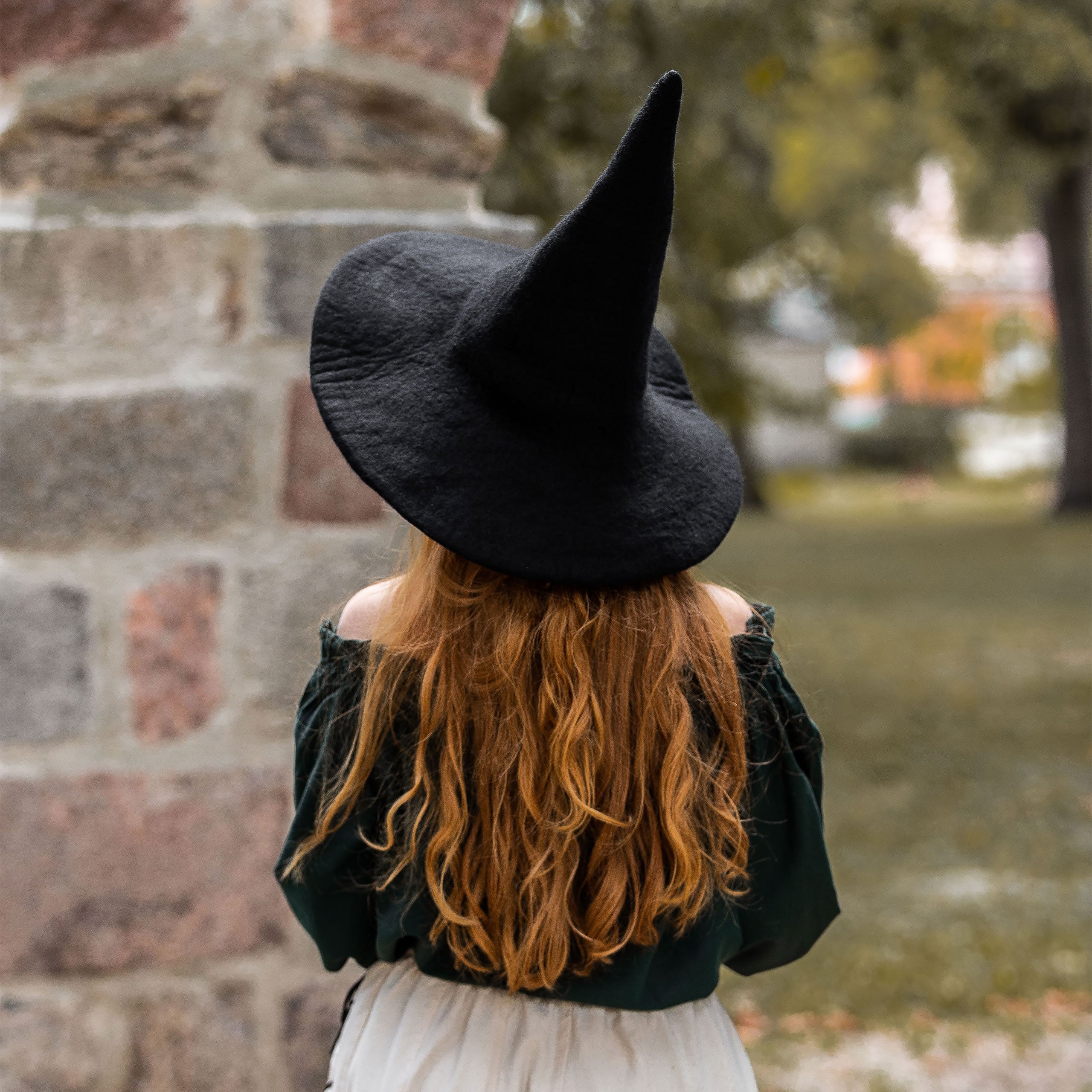 Produktbild Mittelalter Spitzhut Agata schwarz