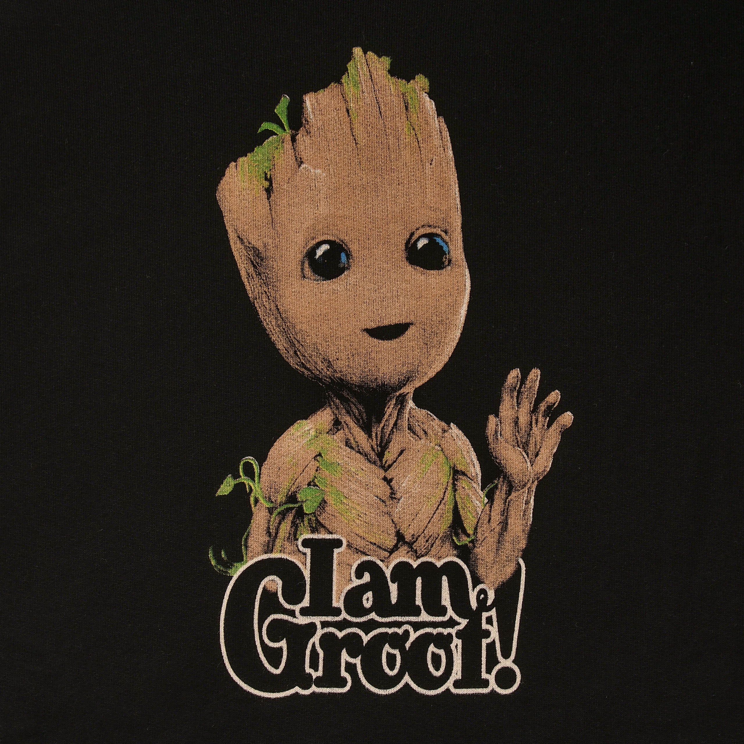 Produktbild Guardians of the Galaxy - I Am Groot Hoodie schwarz