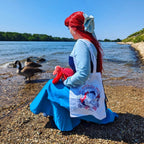 Produktbild Arielle - We Mermaid for Each Other Jutebeutel weiß