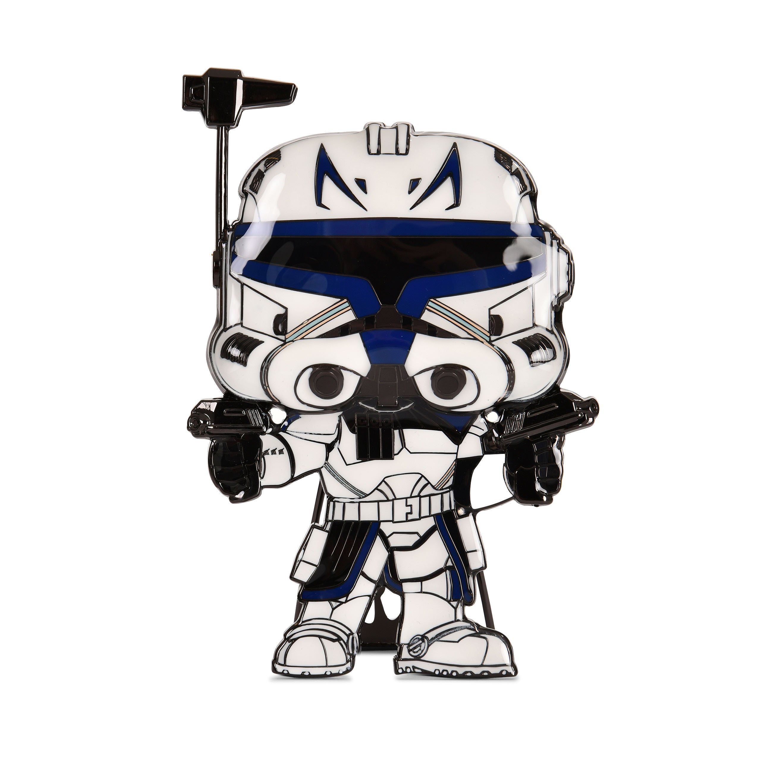 Produktbild Star Wars The Clone Wars - Captain Rex Glow in the Dark Funko Pop Pin 10 cm