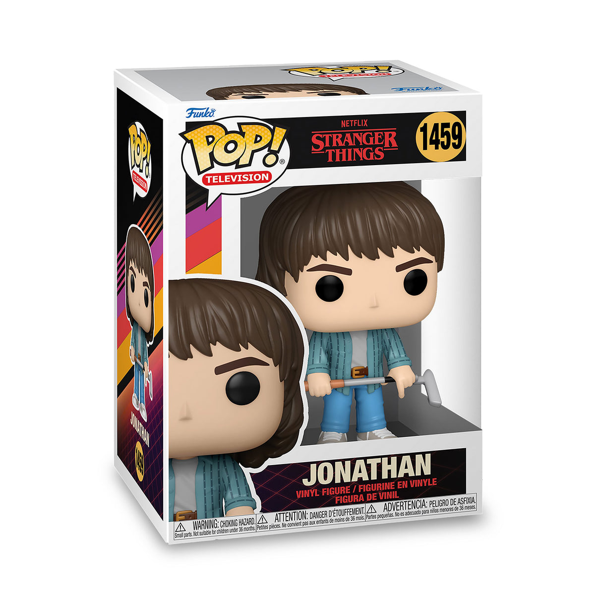 Produktbild Stranger Things - Jonathan mit Golfschläger Funko Pop Figur