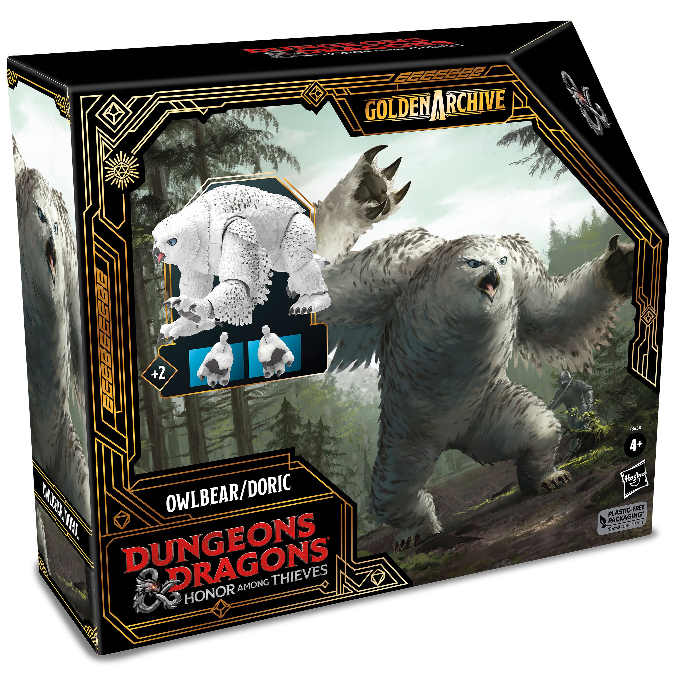 Produktbild Dungeons & Dragons: Ehre unter Dieben - Eulenbär Doric Actionfigur