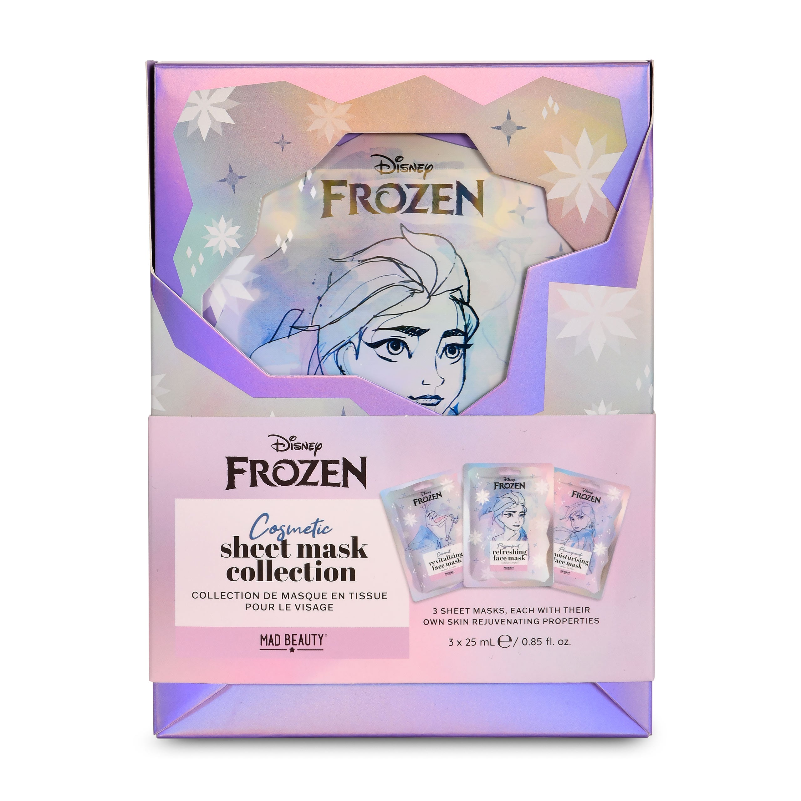 Produktbild Disney - Frozen Sheet Masken 3er Set