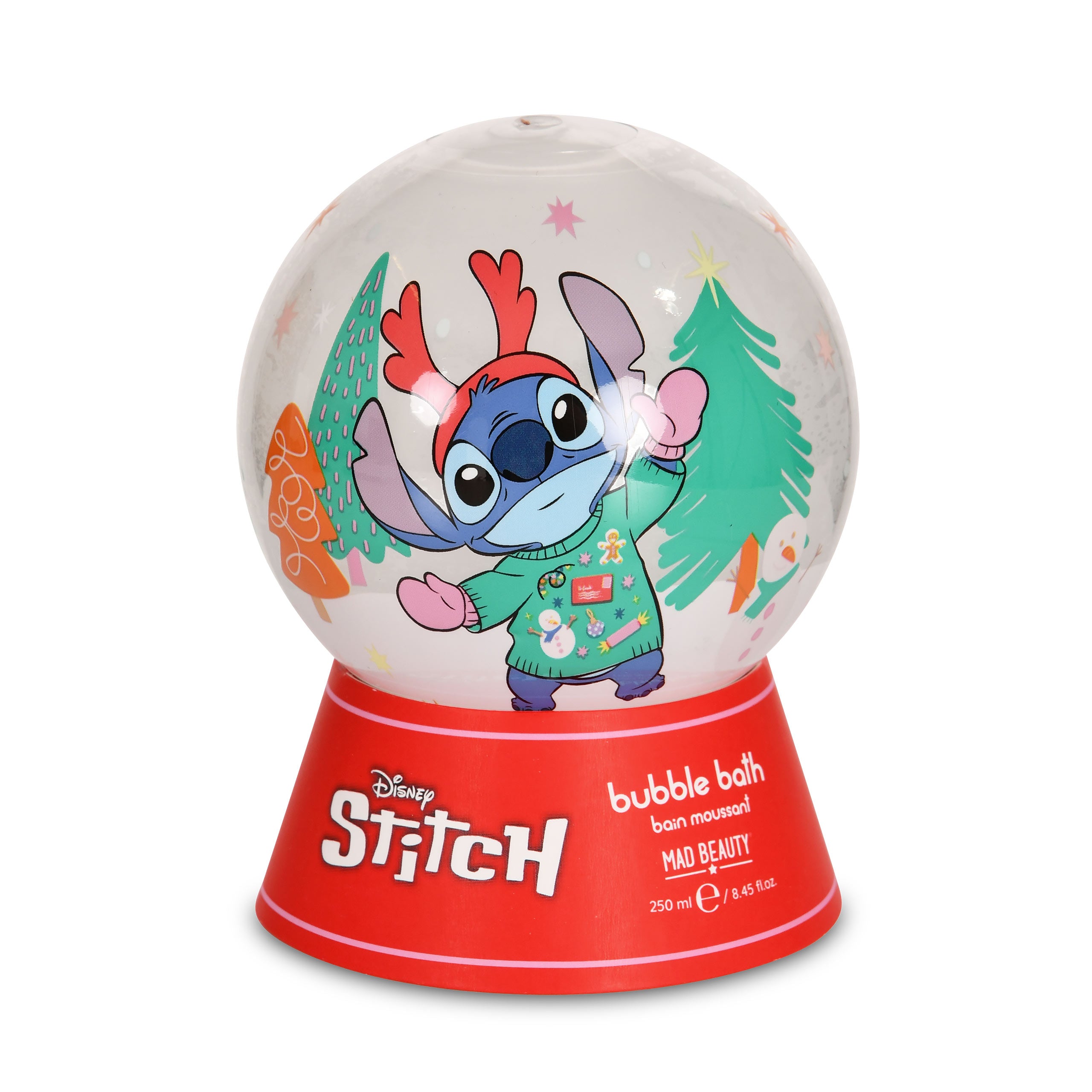 Produktbild Lilo & Stitch - Christmas Schaumbad Schneekugel