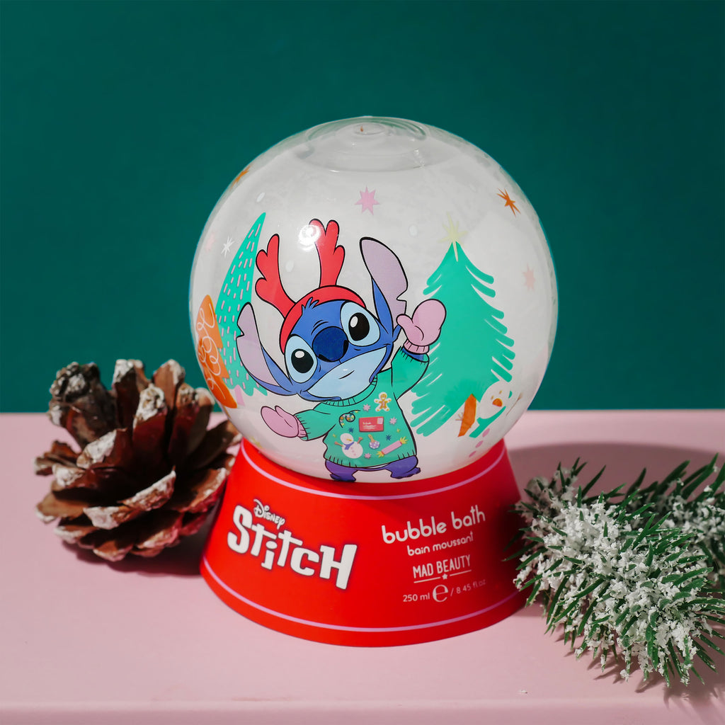 Produktbild Lilo & Stitch - Christmas Schaumbad Schneekugel