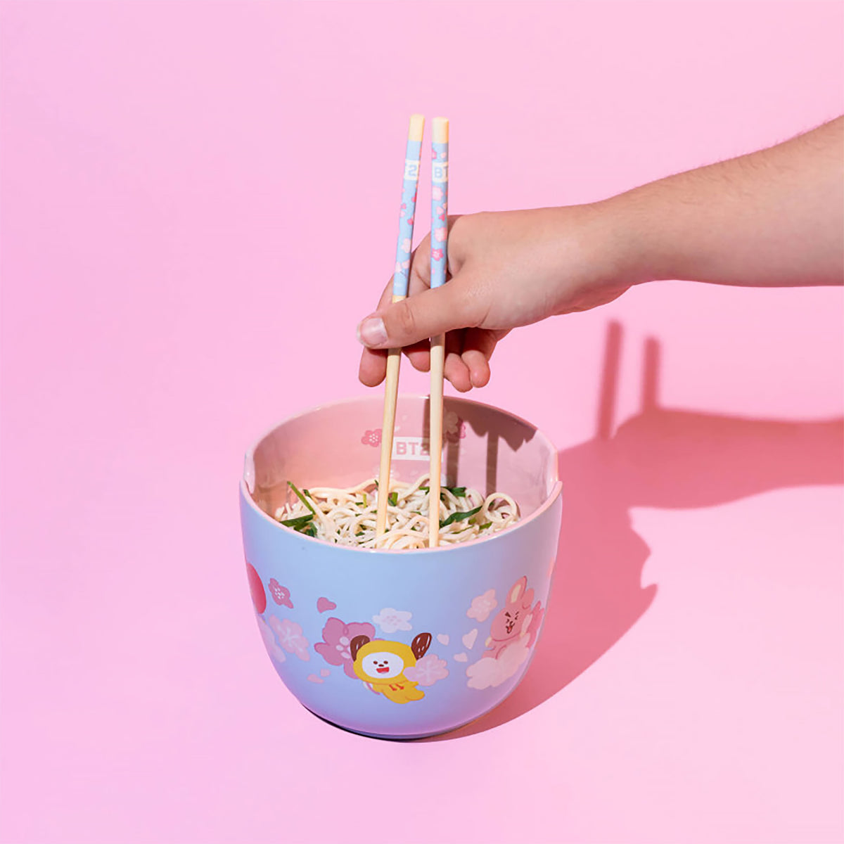 Produktbild BT21 - Characters Ramen Schale mit Ess-Stäbchen
