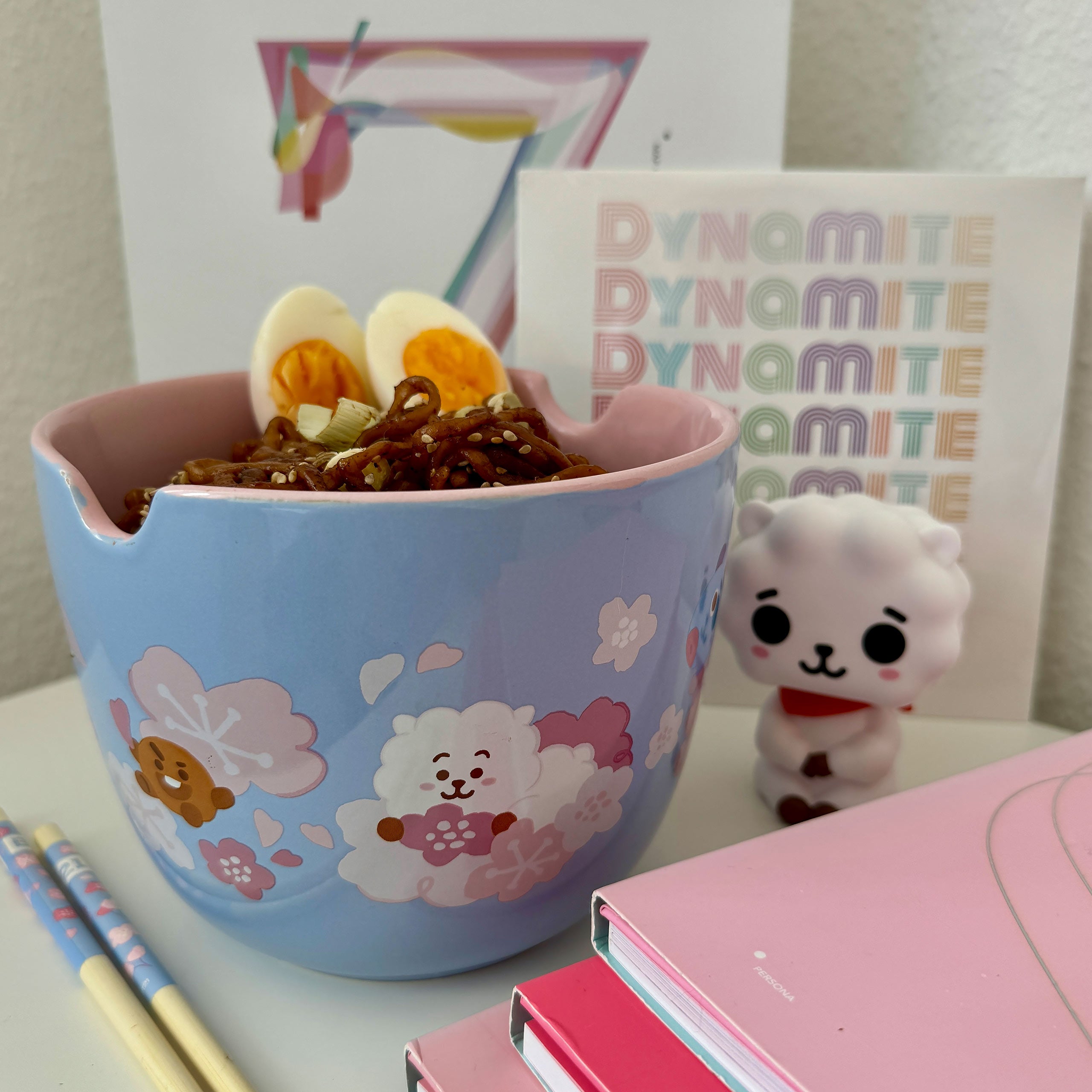 Produktbild BT21 - Characters Ramen Schale mit Ess-Stäbchen