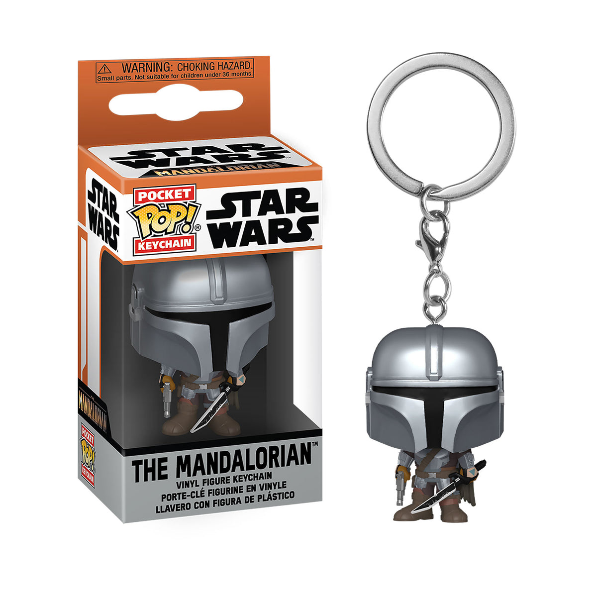 Produktbild Mandalorianer Funko Pop Schlüsselanhänger - Star Wars The Mandalorian