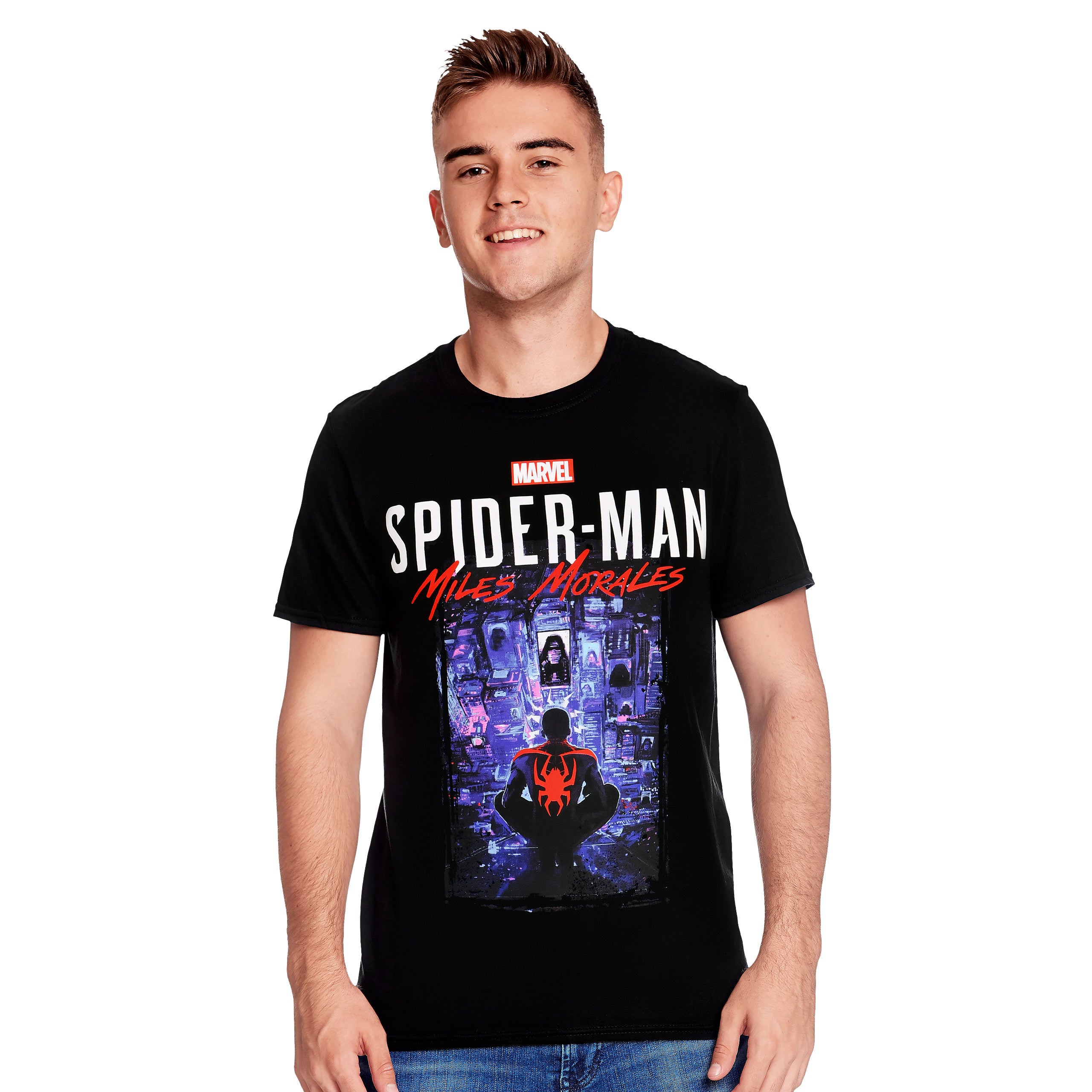 Produktbild Spider-Man - Miles Morales T-Shirt schwarz