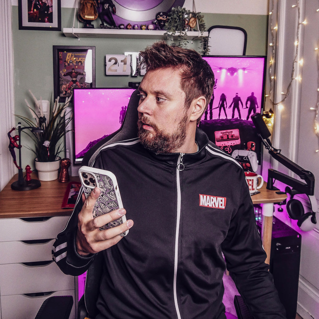 Produktbild Marvel - Logo Trainingsjacke schwarz