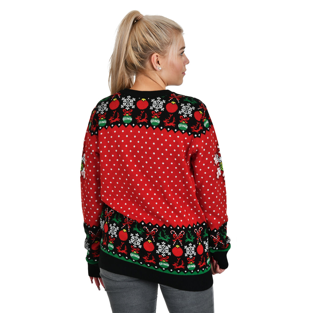 Produktbild Der Grinch - Christmas Grinch Strickpullover