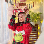 Produktbild Der Grinch - Christmas Grinch Strickpullover