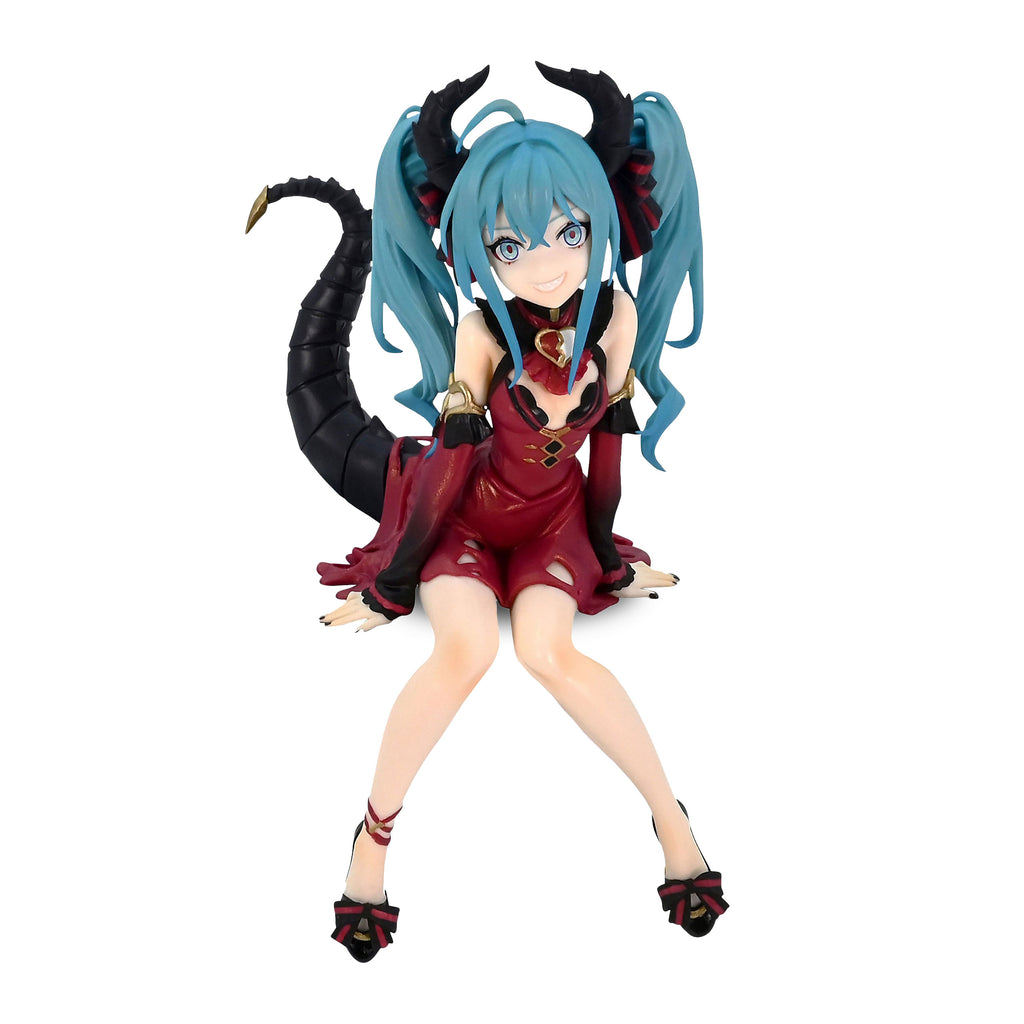 Hatsune Miku - Villain Red Color Version Noodle Stopper Figur