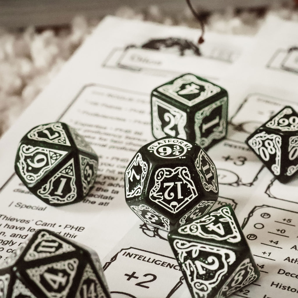 Produktbild Harry Potter - Slytherin RPG Würfel Set 7tlg grün