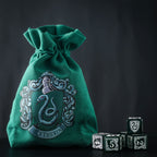 Produktbild Harry Potter - Slytherin RPG Würfel Set 5tlg mit Würfelbeutel grün